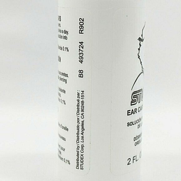 Studex Ear Care Solution 2 OZ - Picture 2 of 3
